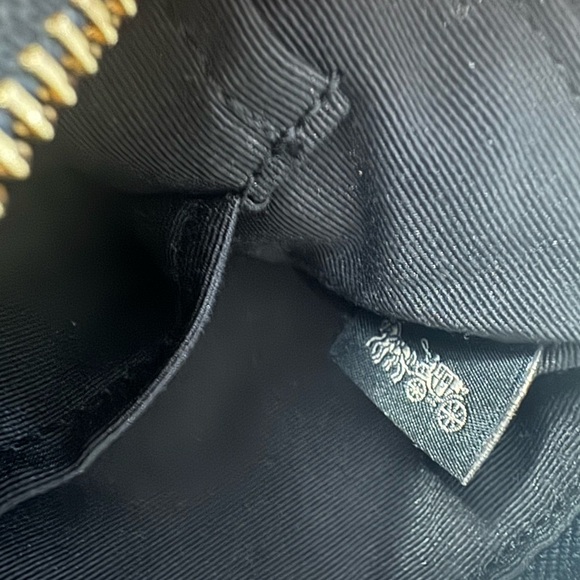 Coach Tiger Stripe Leather Wristlet – Animal Print Zip Pouch - Picture 3 of 7